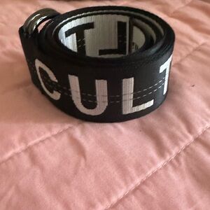 NEW MENS CULT OF INDIVIDUALITY BELT